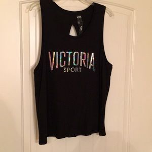 Victoria Sport Black workout tank top